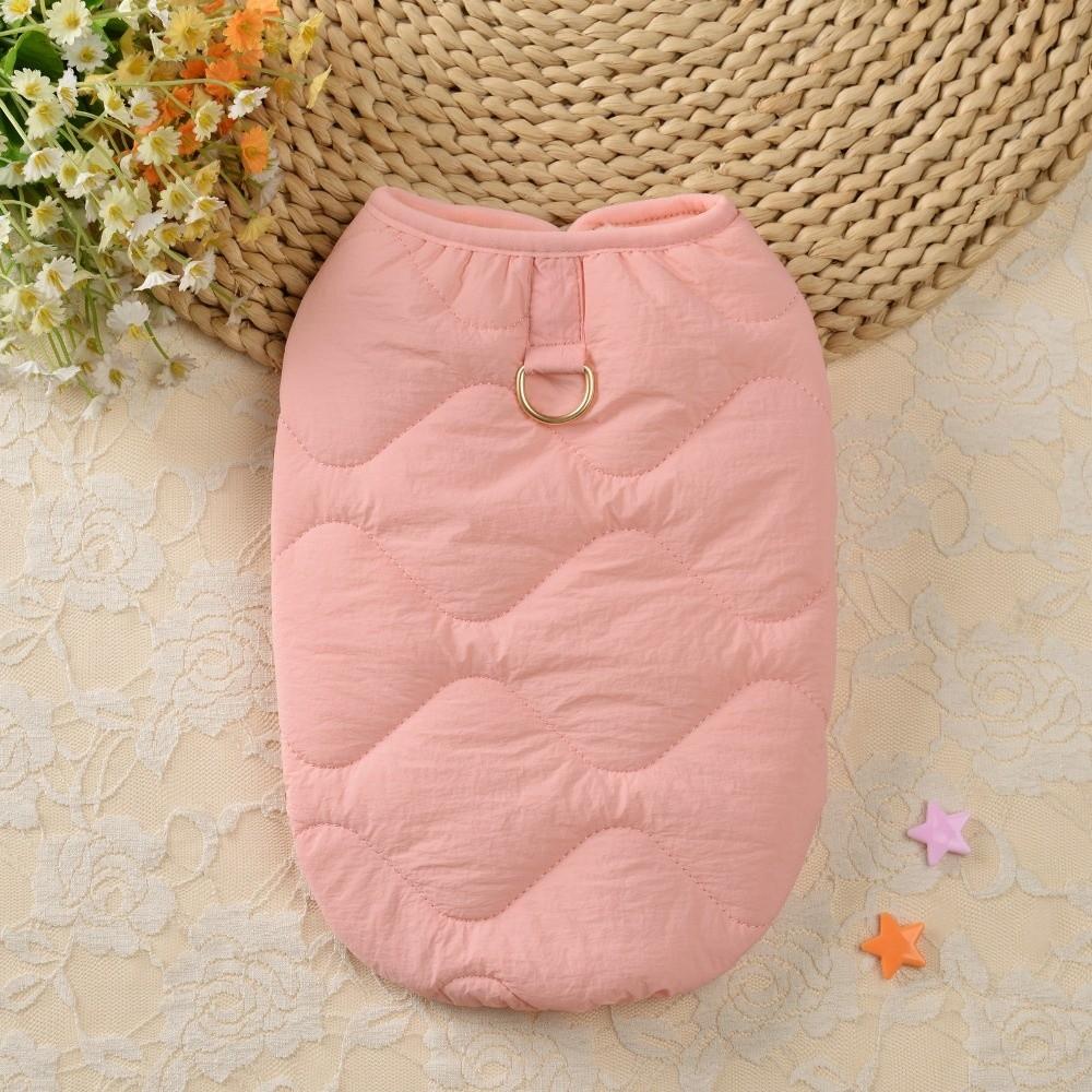 Cotton Padded Pet Vest Lightweight Pet Jacke Durable Dog Coat  Daily