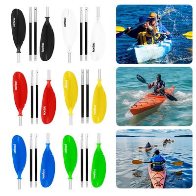 4-teiliges Zwei-Wege-Paddel, verstellbares, schwimmfähiges Kajakpaddel, Aluminiumlegierung Stand Up Paddleboard Paddel für Outdoor-Wassersport