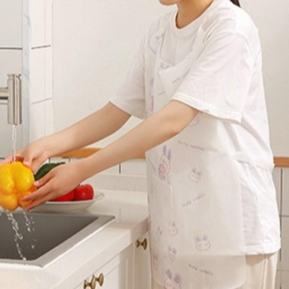 Breathable Unisex Aprons Anti Fouling Kitchen Apron Poratbele Hot Pot Restaurant Apron Female Male