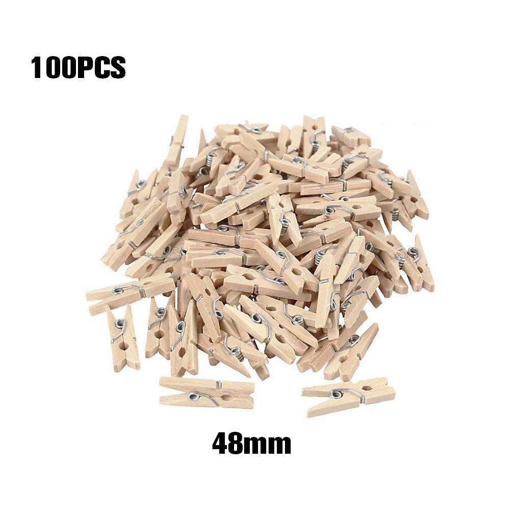 Sada dřevěných sponek - praktické a kolíčky na prádlo na fotografie a dekorace dřevěné kolíčky na prádlo dřevěné sponky móda