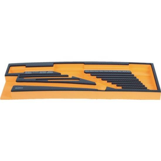 

TRUSCO EVA Foam Black x Orange for Cabinets TIT62SBKF3 3-tier