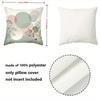 Modern Geometric And Floral Pattern Throw Pillows Polyester Pillowcase, Sofa Decorative Cushion Cov Headboard Pillow