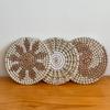 Circular Wall Decor Homestay Living Room Straw Woven Hanging Woven Decor