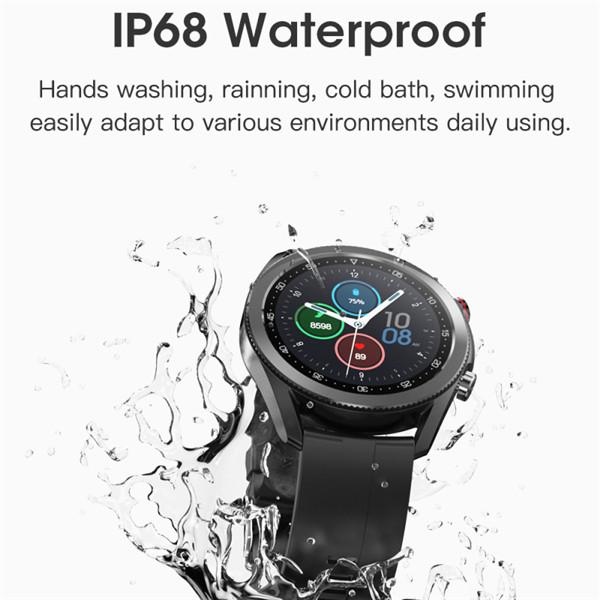 Buy The L19 smartwatch with a 1.28 inch screen, IP68 water protection, a  pulsometer and call reception at affordable prices — free shipping, real  reviews with photos — Joom