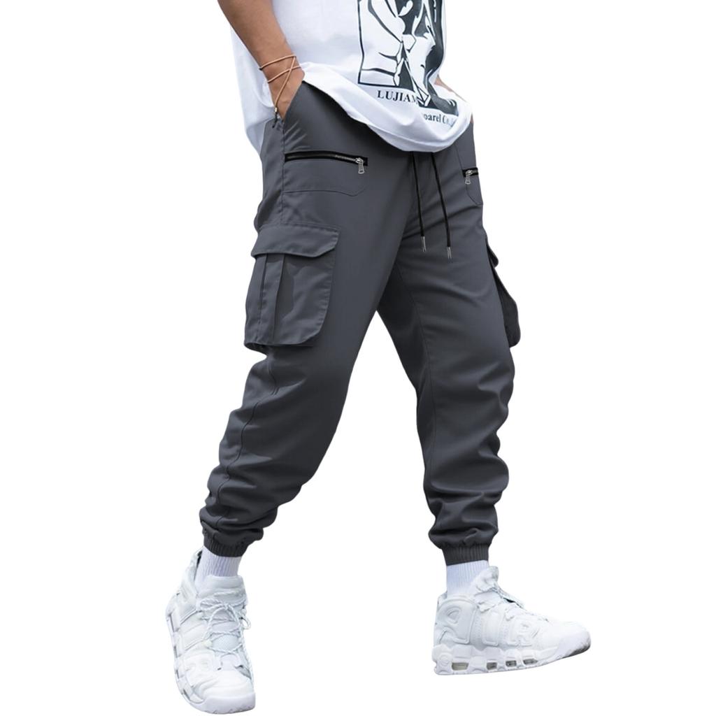 Men's Loose Fit Multi-Pocket Outdoor Casual Cargo Pants