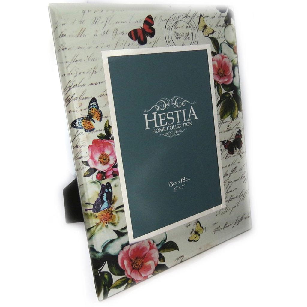 Les Trésors De Lily [L6834] - Photo Frame 'Silk Butterfly' Tutti Frutti (13x18 Cm)