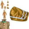 Adorable Christmas Gingerbread Man Kids Costume Cosplay Bodysuit