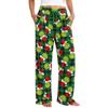 Women's Christmas Pajama Bottoms Funny High Waist Sleep Pants for Holiday