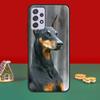 Чехол для собаки добермана для Samsung A52 A12 A22 A32 A42 A72 A51 A71 A50 A70 A41 A31 A11 A21S A52S Мягкий чехол