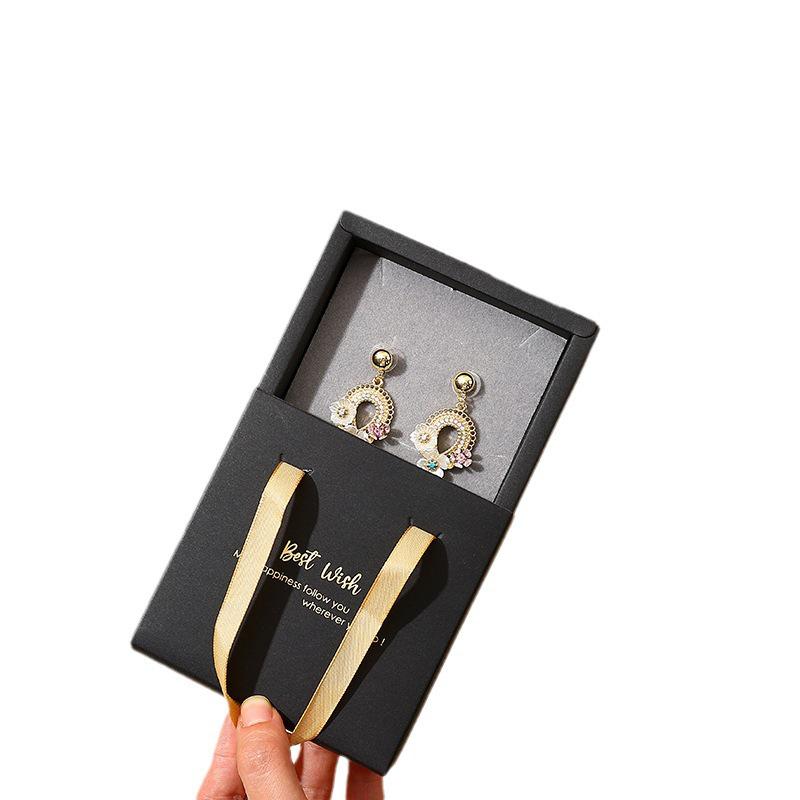 Popular Jewelry Box Set: In-Stock Drawer Handbag for Rings, Bracelets, Necklaces, and Earrings