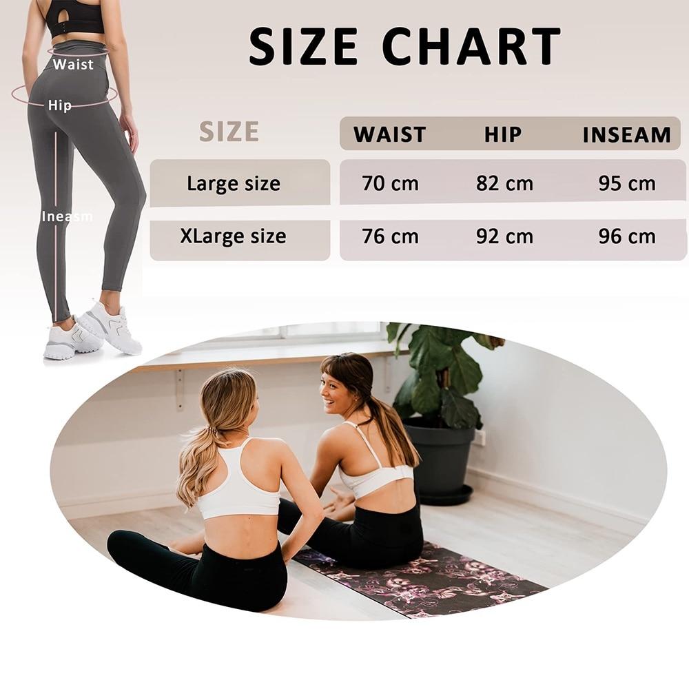 Ronyes Women's High Waist Push-Up Sports Leggings, Grey
