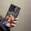 One Piece Luffy Cute Funda Back Phone Cover Case for Samsung Galaxy S24 Plus S23 FE S25 Ultra S21 S20 FE S26 Note 20 Ultra 10+