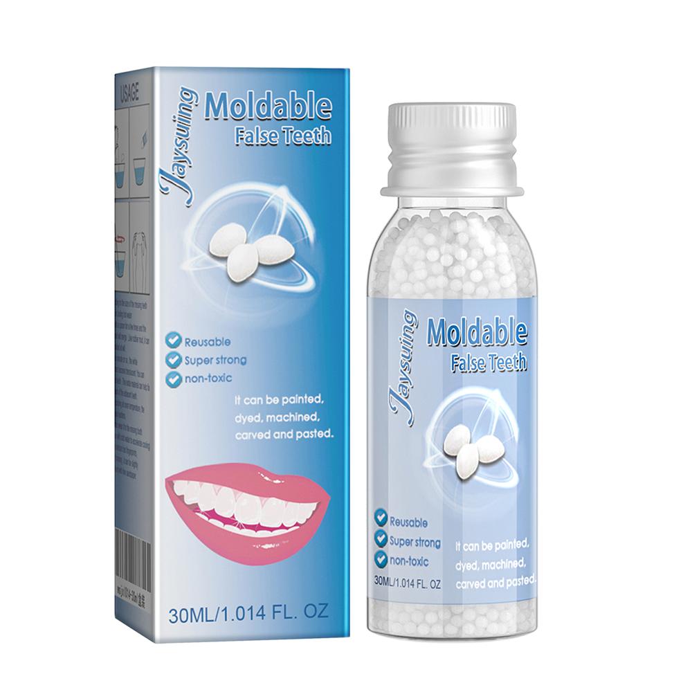 

30ML Resin Tooth Repair Dental Shapeable Teeth Glue Makeup Dentures Modification Filling Broken Fangs Safety Dental Supplies синий