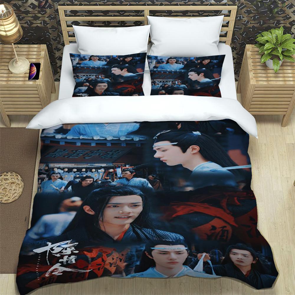 The Untamed quilt cover bedding Set  duvet cover pillowcase Four Season king-size bed sheet three-piece Personalized BL style