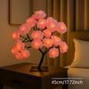 Lighting Rose Flower Table Tree Light Desk Top Bonsai Lighted Tree