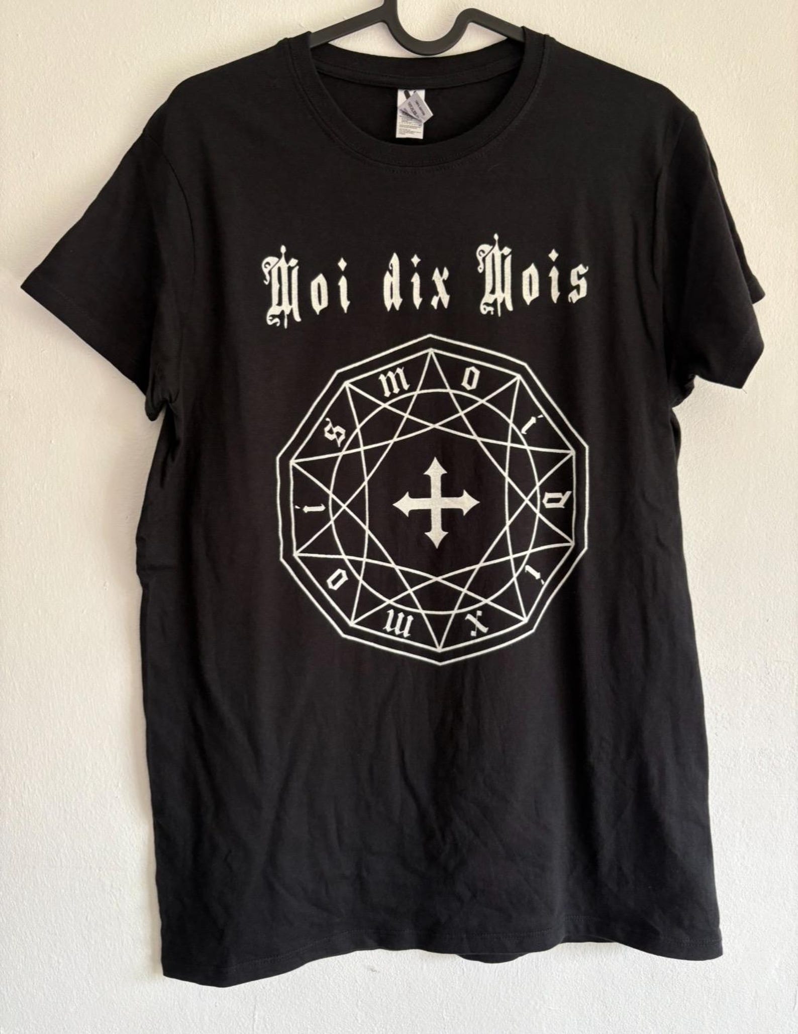 Visual Kei band T-Shirt Screen Printed Cotton L