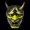 Prajna Demon King Hundred Ghosts Night Tour Resin Mask Dress Up Cosplay Holiday