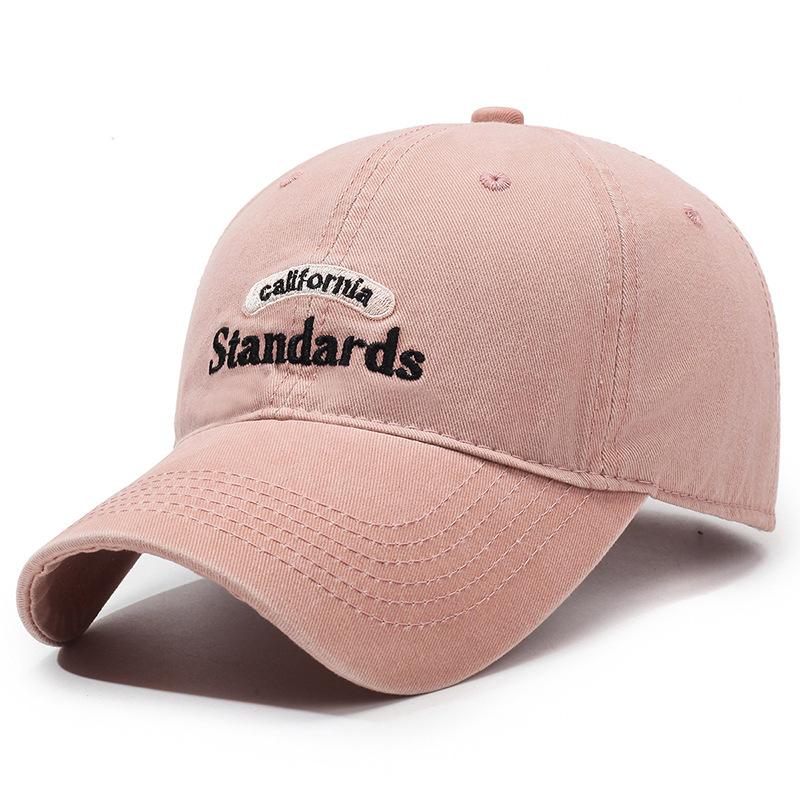 Men Embroidered Letter Hat Spring Summer Baseball Cap Women Outdoor Couple Cap