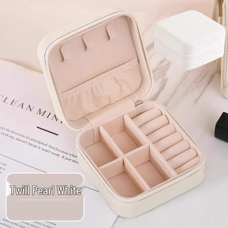 Portable Anti-Tarnish Jewelry Box for Earrings, Studs, Necklaces, Bracelets - Transparent Storage Bag