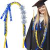 1 Pcs Graduation Lei For Class Of 2026 With Embroidered Grad Letters Perfect For Graduation Events
