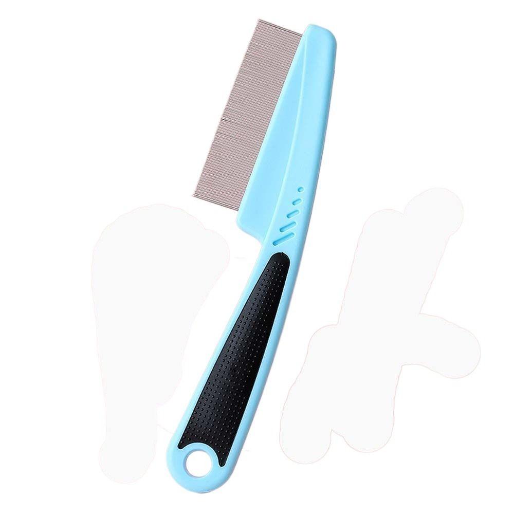 Pet Care Comb Flea Lice Removal Tool Stainless Steel Deworming Opening Knots Cat Dog Grooming Supplies
