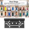 304 Stainless Steel Door Hinge Concealed Butt Hinge Black Furniture Hardware Cabinet Accessories