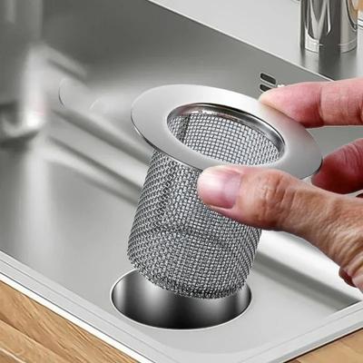 Stainless Steel Floor Drain Filter Mesh Sink Anti-clog Bathtub Hair Catcher Shower Leak Net Strainer Bath Stopper Kitchen Tools