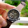 Used [Good condition] BULOVA automatic winding skeleton 96A208