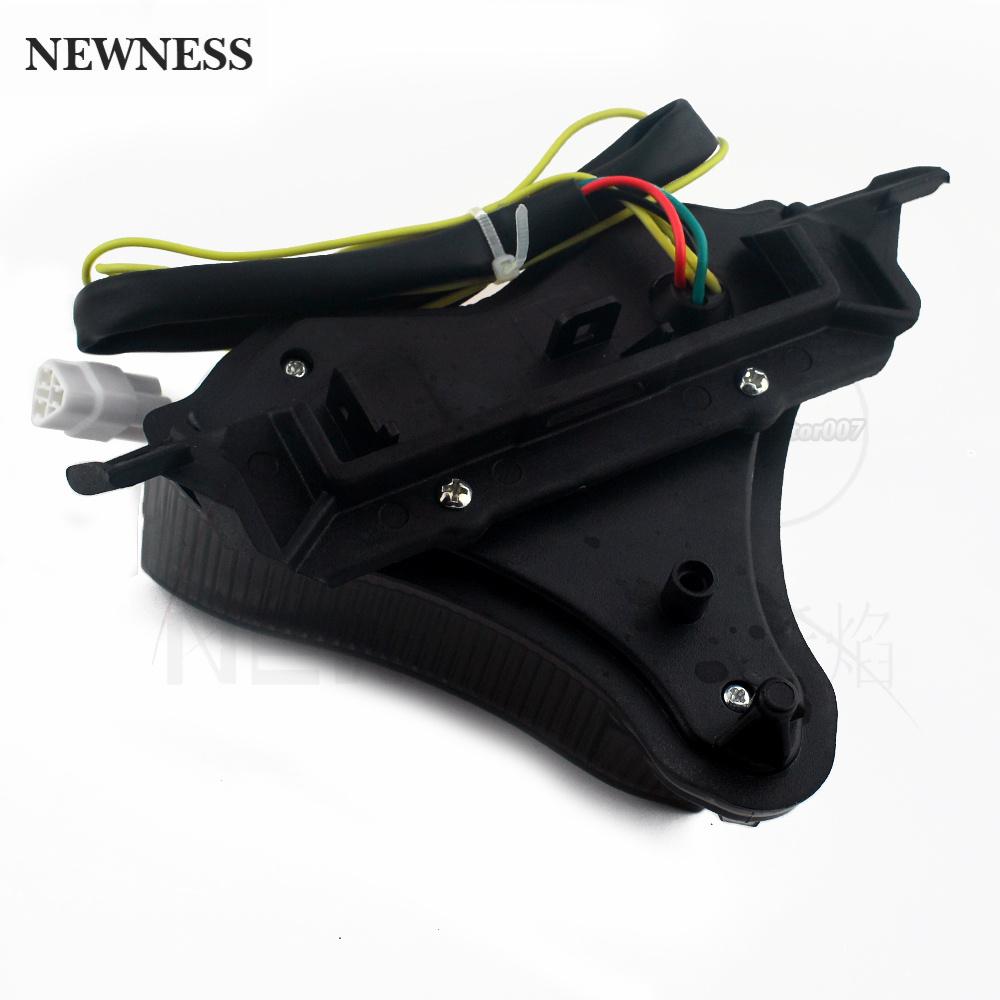 Motorcycle LED Rear Turn Signal Lamp Tail Brake Light Taillight For Yamaha YZF-R1 YZF R1 2009 2010 2011 2012 2013 2014