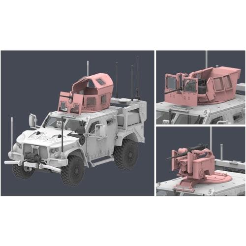 ForeArt 1/72 Scale American M1278 JLTV Joint Light Tactical Vehicle Plastic Model Kit FHB2005