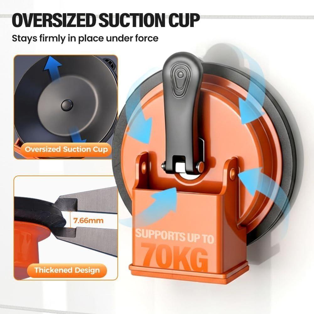 Heavy Duty Floor Gap Fixer Tool Suction Cup with Rubber Pad Flooring Slat Grabber Floor Repair Tool Kit