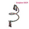 Cotton Rope Spiral Ladder: Colorful Chew Toy and Climbing Stand for Parrots
