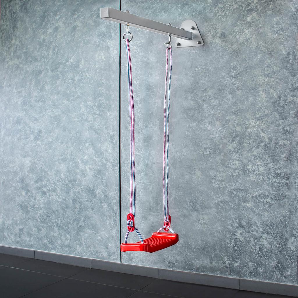 Extension frame for swing swing handle hooks metal bar gray