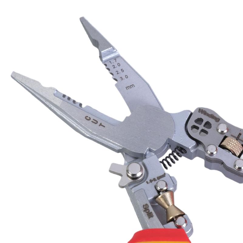 Wire Stripper Tool Wire Stripper Wire Crimper Wire Crimping Tool Multifunctional Electrician Pliers for Clamping