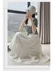 Witte Hoge Taille Slim Midi Rok - Koreaanse Stijl, Zoet & Elegant
