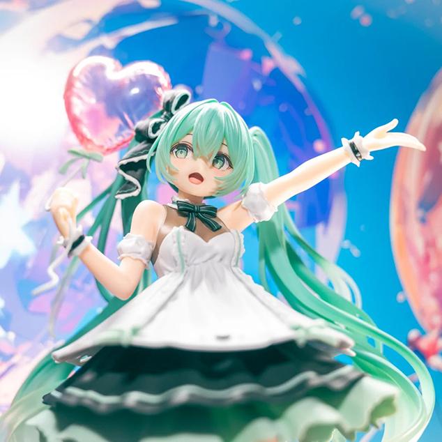 In Stock 19Cm Hatsune Miku Fashion Series Fancy Ver. Kawaii Anime Miku Figures Model Toys Gifts For Fans Deocration