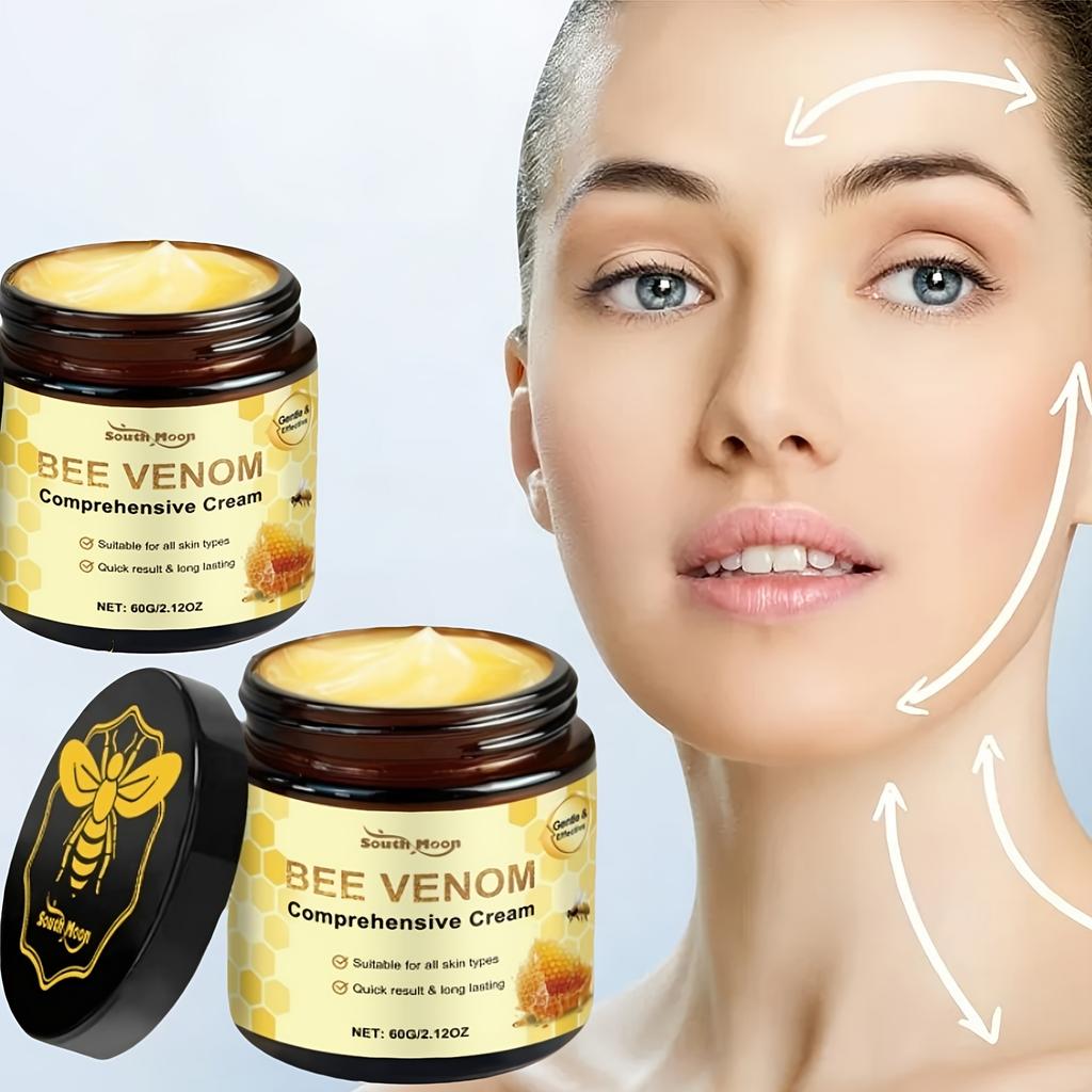 Bee Venom Cream Relieves Redness Repair Damage Skin Strengthens Skin Barrier Deep Moisturizing Skin Care Nourishing Body Cream