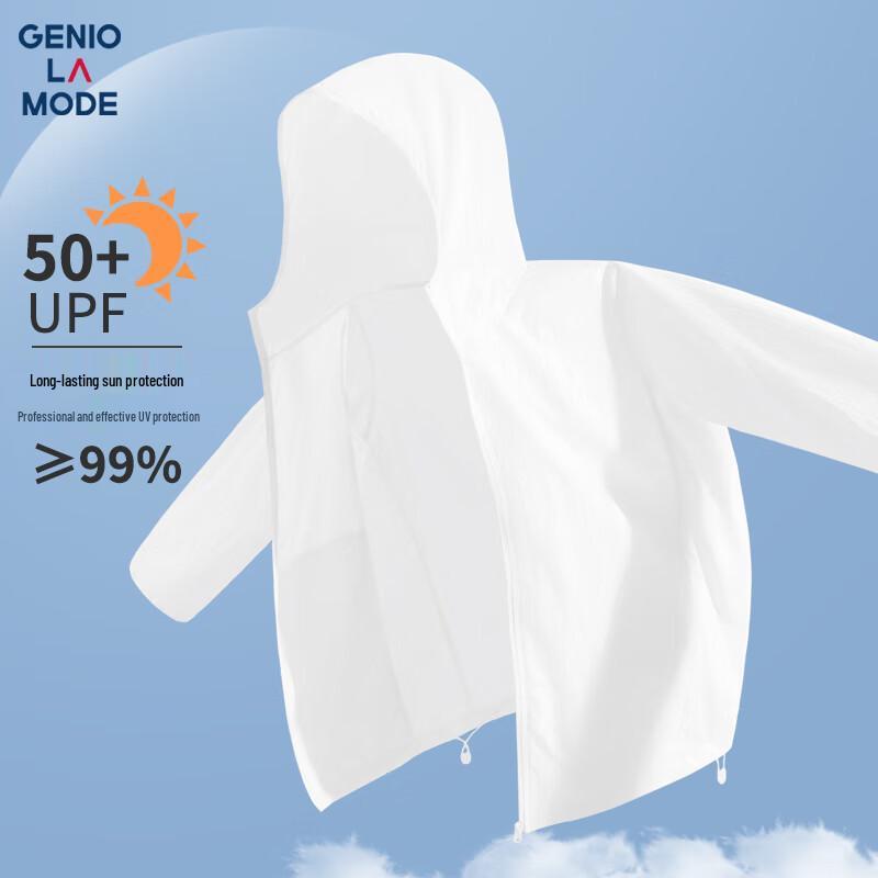 GENIOLAMODE Men's UPF50+ Perforated Breathable Sun Protection Jacket