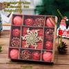 Christmas Ball Ornaments Set Pendants Xmas Baubles Xmas Decor for Living Room Party Supplies