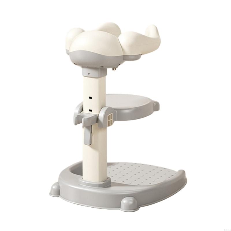 K1MA Infant Standing Bath Platform Ergonomic Structure Safe Nonslip Design Easy Maintenance Foldable Space Efficient