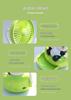 Portable Panda Cartoon Electric Fan for Summer Outdoor Travel