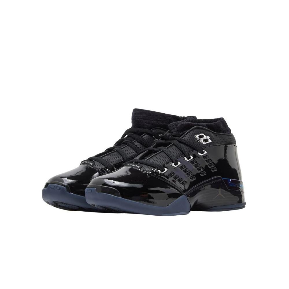 Air Jordan 17 Low Melns lakādas