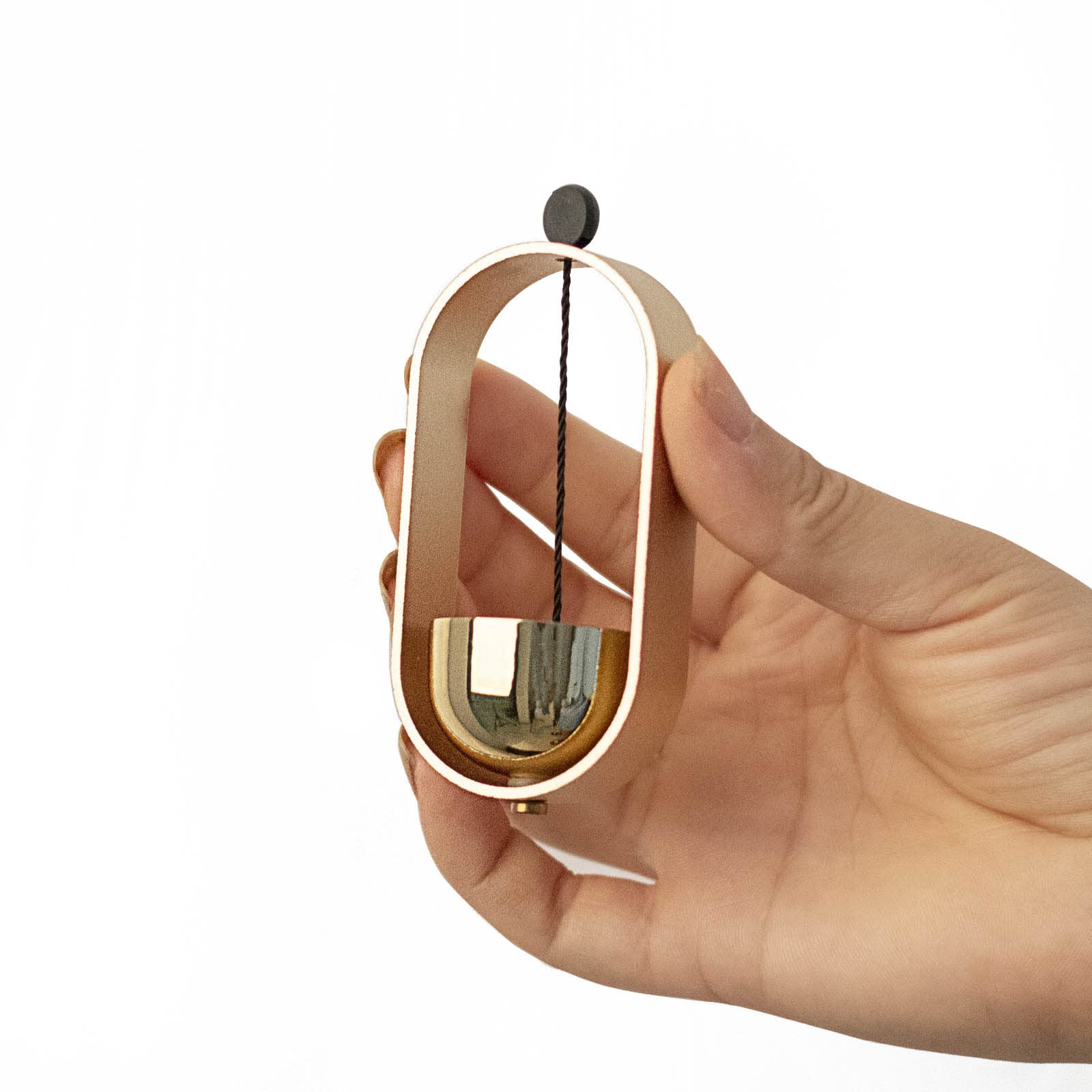 

Doorbell for Entrance Door Beautiful Brass and Aluminum Anodized Finish Door Wind Chime for Refrigerator Door [Clear, Sound] Bell, Home, Store, Cafe,