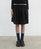 NOCONTENT 422. Pintuck Frame Skirt_Black