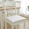 Square Seat Cushion with Strap Chair Mat Practical Japanese Cotton Chair Cushion  Four Season