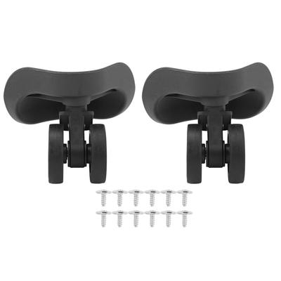 1 Pair Luggage Universal Wheel Professional Quiet Wear Resistance Suitcase Wheels Replacement for