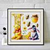 DIY Diamond Painting Round Diamond The Letters "L" In Vini and Eeyore Full Diamond Mosaic Home Decoration Painting Cross Stitch Kit