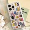 New Korean Cute Cat Dog Matte Clear Frosted Shockproof Phone Case for IPhone 17 16E 16 15 14 Plus 13 12 11 Air Plus Pro X XR Max