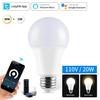 12W 15W 20W WiFi Smart LED Light Bulbs 220V 110V E27 LED Smart Alexa Lamp Cozylife APP Lampada Support Google Home Vioce Control