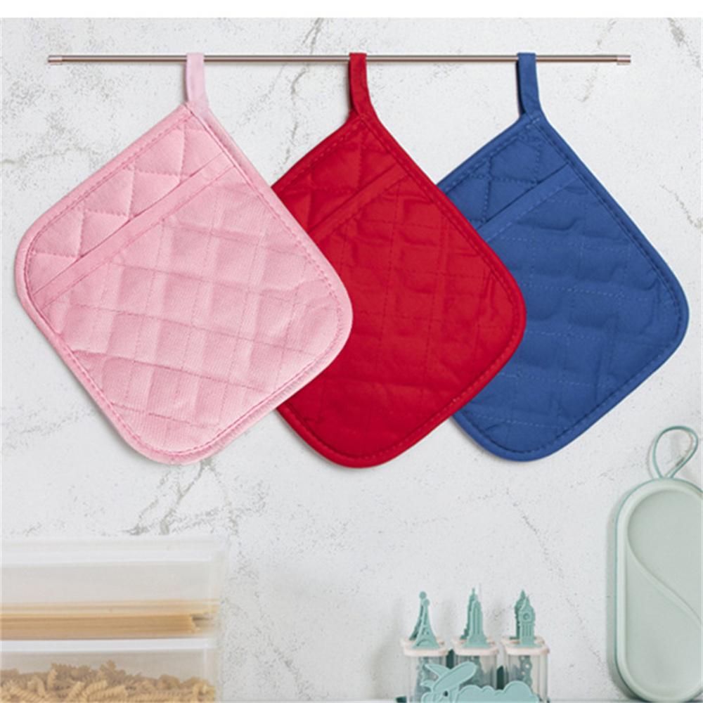 Microwave Glove Insulation Pad Rubber Anti Slip Cotton Multifunctional Pocket Insulation Pad Anti Slip And Anti Scald Gloves